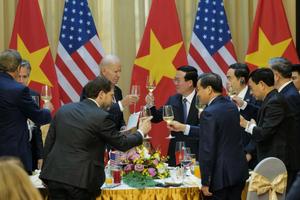 Chủ tịch nước Võ Văn Thưởng chủ trì Tiệc chiêu đãi Tổng thống Mỹ Joe Biden