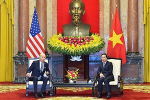 Chủ tịch nước Võ Văn Thưởng tiếp Tổng thống Mỹ Joe Biden