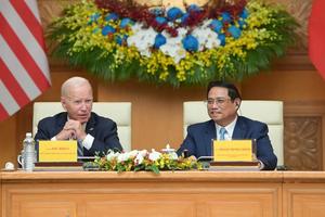 Thủ tướng Phạm Minh Chính hội kiến Tổng thống Mỹ Joe Biden