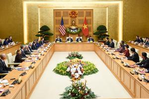 Thủ tướng Phạm Minh Chính và Tổng thống Joe Biden dự Hội nghị cấp cao Việt-Mỹ về Đầu tư và Đổi mới sáng tạo