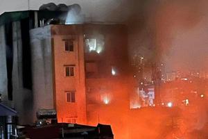 56 người tử vong trong vụ cháy chung cư mini tại Hà Nội