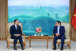 Thủ tướng Chính phủ tiếp lãnh đạo Tập đoàn công nghệ Amkor