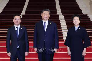 Chủ tịch nước Võ Văn Thưởng dự chiêu đãi của Chủ tịch Tập Cận Bình