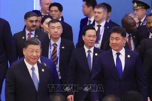 Chủ tịch nước dự khai mạc Diễn đàn "Vành đai và Con đường" lần thứ ba