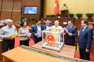 Quốc hội đã bỏ phiếu tín nhiệm 44 cán bộ