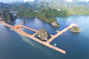 Dừng thi công dự án khu đô thị có dư luận là lấn biển, quây vịnh Hạ Long làm "hòn non bộ"