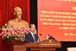 Lương của nhà giáo chưa đáp ứng mục tiêu đặt ra trong Nghị quyết 29