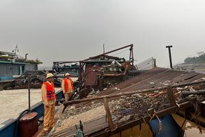 Tăng cường phòng chống tội phạm trên các tuyến sông đầu nguồn Hà Nội