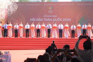 Hội Báo toàn quốc 2024 khai mạc tại Thành phố Hồ Chí Minh