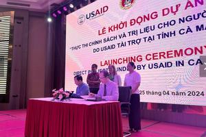 Hoa Kỳ và tỉnh Cà Mau khởi động dự án hỗ trợ người khuyết tật