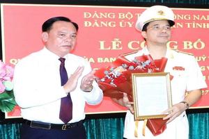 Giám đốc Công an tỉnh Đồng Nai giữ chức Bí thư Đảng ủy Công an tỉnh