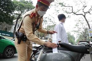 Từ 1/7, vi phạm giao thông sẽ bị tạm giữ giấy tờ trên VNeID