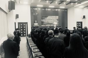 Xúc động Lễ tưởng niệm Tổng Bí thư Nguyễn Phú Trọng tại Liên hiệp các tổ chức hữu nghị Việt Nam