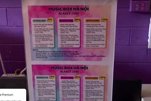Nguy cơ mất an toàn PCCC tại Karaoke biến tướng "Music box"