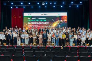 Kết nối đầu tư Doanh nghiệp khởi nghiệp công nghệ khí hậu Việt Nam