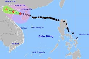 Bão YAGI áp sát Vùng biển Cát Bà Hải Phòng