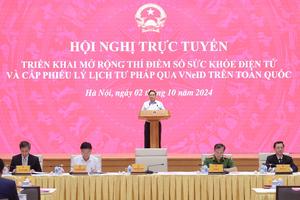 Mở rộng thí điểm sổ sức khỏe điện tử và cấp phiếu lý lịch tư pháp qua VneID