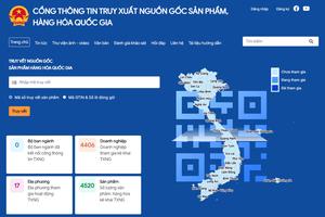 Cổng thông tin truy xuất nguồn gốc sản phẩm, hàng hóa quốc gia – Minh bạch và hội nhập