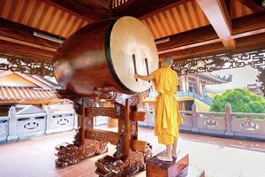 18.491 ngôi chùa trên cả nước sẽ đồng loạt cử hành chuông trống Bát nhã cầu Quốc thái dân an vào sáng 1/7