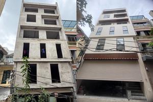 Công trình xây dựng sai phạm tại ngõ 29 Võng Thị gây bức xúc kéo dài cho người dân