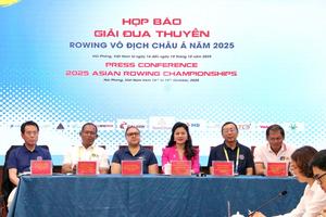 Giải Đua thuyền Rowing Vô địch Châu Á năm 2025 tại Hải Phòng
