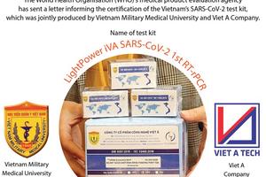 WHO certifies made-in-Vietnam COVID-19 test kit