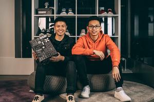 Vietnamese make sneakers from coffee grounds, plastic waste