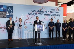 Washington, DC contingent helping build excitement for NATO's 75th Anniversary Summit
