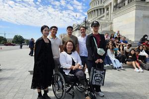 Scholarly Road Trip: Two Concordia Students Share Their Research at National History Day in the USA