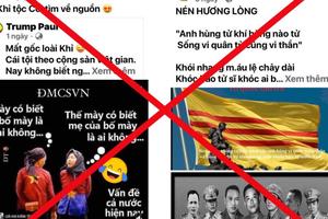 Cương quyết vạch mặt những phần tử cực đoan, lợi dụng không gian mạng để chống phá Đại hội Đảng khoá 14