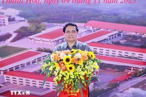 Thủ tướng dự lễ khởi công các trường nội trú liên cấp tại các xã biên giới