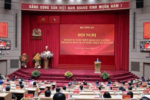 Thủ tướng Chính phủ Phạm Minh Chính chủ trì Hội nghị sơ kết 1 năm lực lượng tham gia bảo vệ an ninh, trật tự ở cơ sở