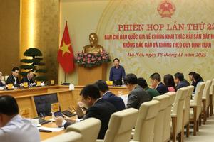 Xử lý 100% các vụ vi phạm khai thác IUU còn tồn đọng