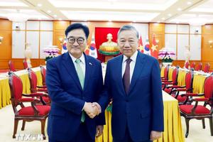 Tổng Bí thư Tô Lâm: Việt Nam luôn coi Hàn Quốc là người bạn thân thiết và đối tác tin cậy