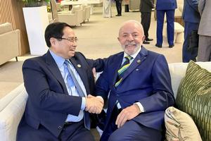 Thủ tướng Phạm Minh Chính gặp lãnh đạo các nước, các tổ chức quốc tế