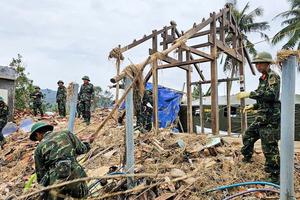 Tiến độ, kết quả thực hiện “Chiến dịch Quang Trung” xây dựng, sửa chữa nhà cho Nhân dân sau bão, lũ