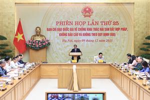 Phiên họp lần thứ 25 của Ban Chỉ đạo Quốc gia về chống khai thác IUU