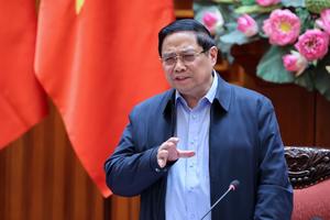 Thủ tướng Chính phủ làm việc với tỉnh Quảng Trị về thiệt hại và kết quả khắc phục hậu quả bão lũ