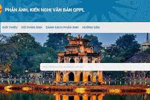 Quy chế tiếp nhận, xử lý trên Hệ thống tiếp nhận, xử lý phản ánh, kiến nghị về văn bản quy phạm pháp luật