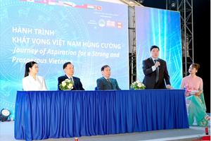 Khởi động “Hành trình Khát vọng Việt Nam hùng cường” – 34 năm bền bỉ theo dấu chân Bác Hồ