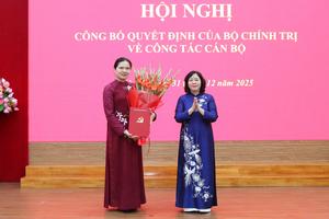 Bà Hà Thị Nga đảm nhận cương vị mới