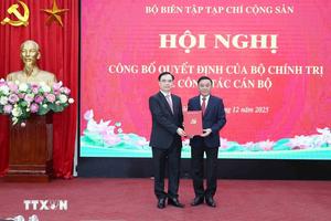 Ông Dương Trung Ý giữ chức Tổng Biên tập Tạp chí Cộng sản