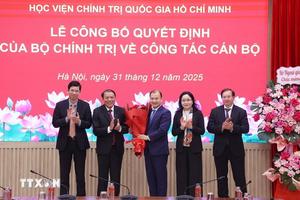 Ông Lê Hải Bình giữ chức Phó Giám đốc Học viện Chính trị quốc gia Hồ Chí Minh