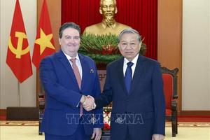 Tổng Bí thư Tô Lâm tiếp Đại sứ Hoa Kỳ Marc Knapper chào từ biệt