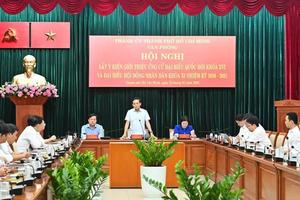 Giới thiệu đồng chí Trần Lưu Quang, Bí thư Thành ủy Thành phố Hồ Chí Minh ứng cử đại biểu Quốc hội khóa XVI