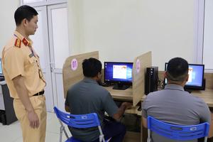 Thông báo lịch kiểm tra phục hồi điểm giấy phép lái xe tháng 1 năm 2026