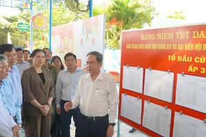 Bảo đảm cuộc bầu cử diễn ra dân chủ, đúng pháp luật, an toàn, tiết kiệm