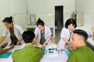 Thí điểm quy định đào tạo thực hành khối ngành sức khỏe đối với lực lượng vũ trang