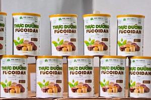 Khởi tố 9 đối tượng sản xuất thực phẩm hỗ trợ ngăn ngừa ung thư giả