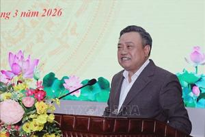 Chủ nhiệm Ủy ban Kiểm tra Trung ương Trần Sỹ Thanh tiếp xúc cử tri Lạng Sơn